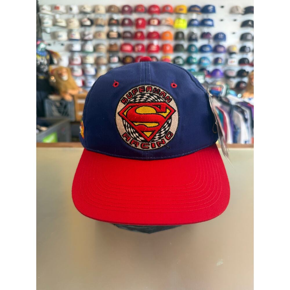 Youth Superman Racing Quaker State Hat NWT